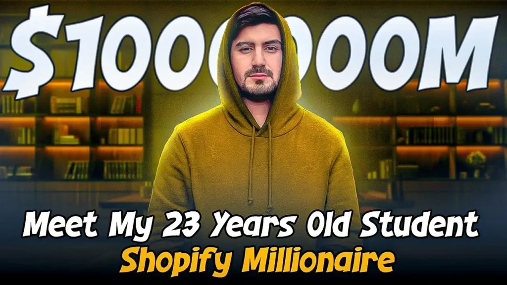 Meet Shahid Anwar Student Saurav 23 Years Old Shopify Millionaire