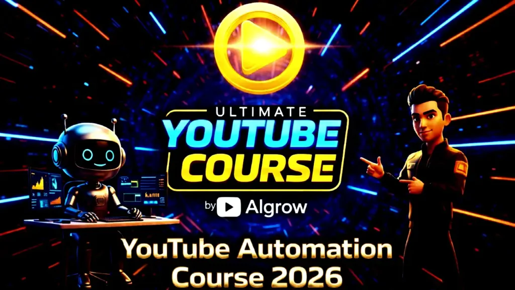 YouTube Course by Algrow